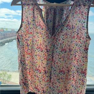 Multicolor Sleeveless Women's Top